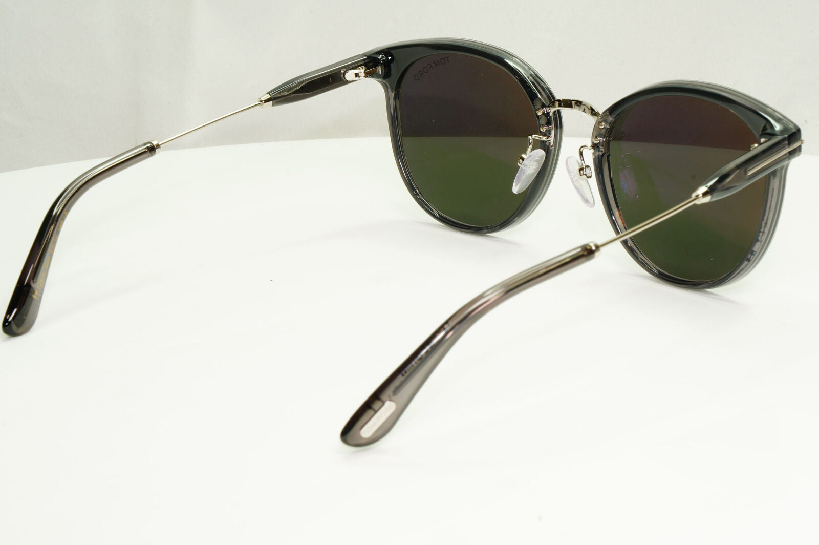 Tom Ford Grey Silver Sunglasses Smoke Square Womens FT0725-K TF 725-K 20A