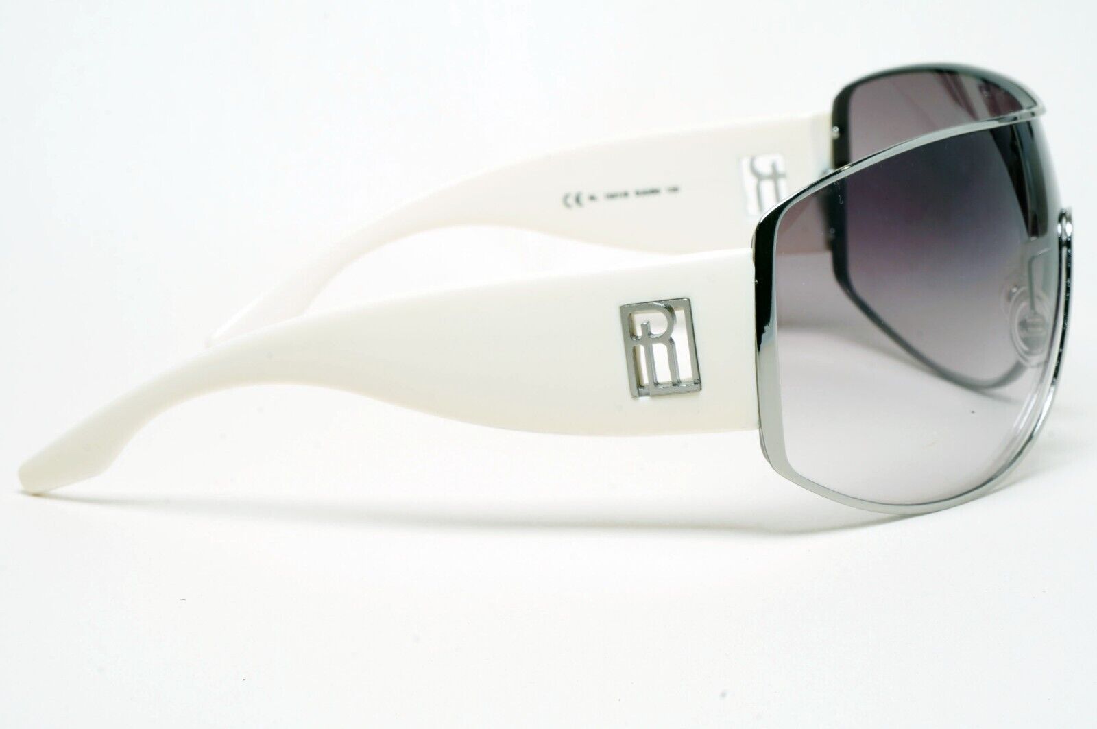 Ralph Lauren Sunglasses 2006 Vintage Grey White Shield RL 1521/S DJUO0 211124