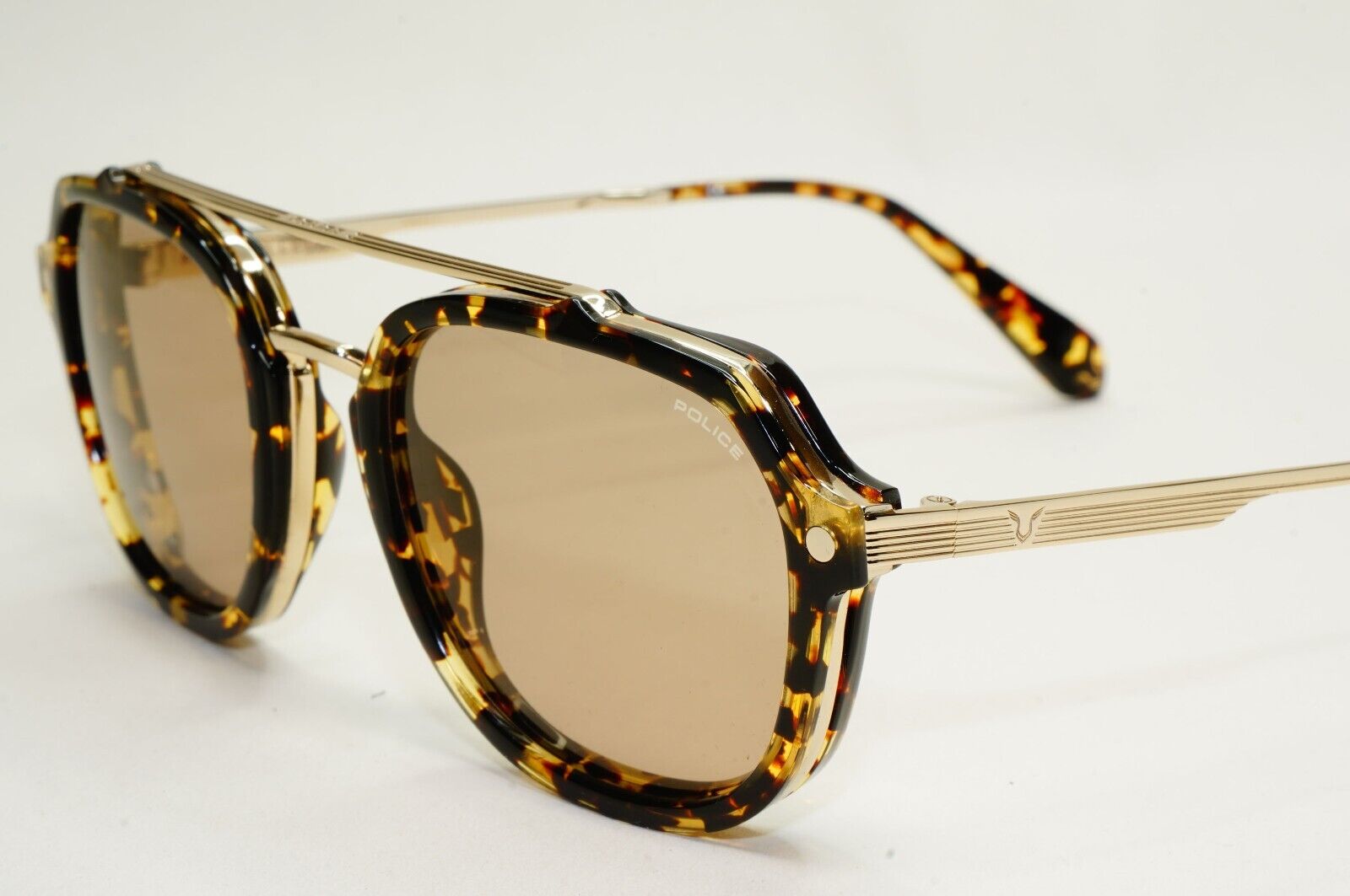 Police Lewis Hamilton F1 Sunglasses Brown Gold 52mm 05 SPL A26 COL 594G B 270924