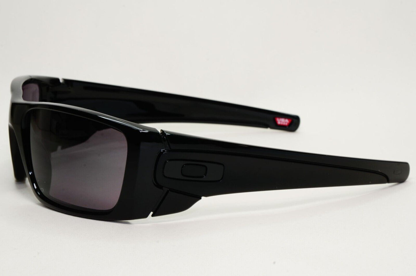 Oakley Sunglasses Fuel Cell Black Polished Warm Grey OO 9096 01 Wrap 60mm