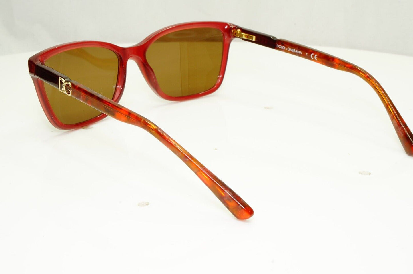 Dolce & Gabbana Sunglasses Recrangle Brown Burgundy DG 3153 2690 35177