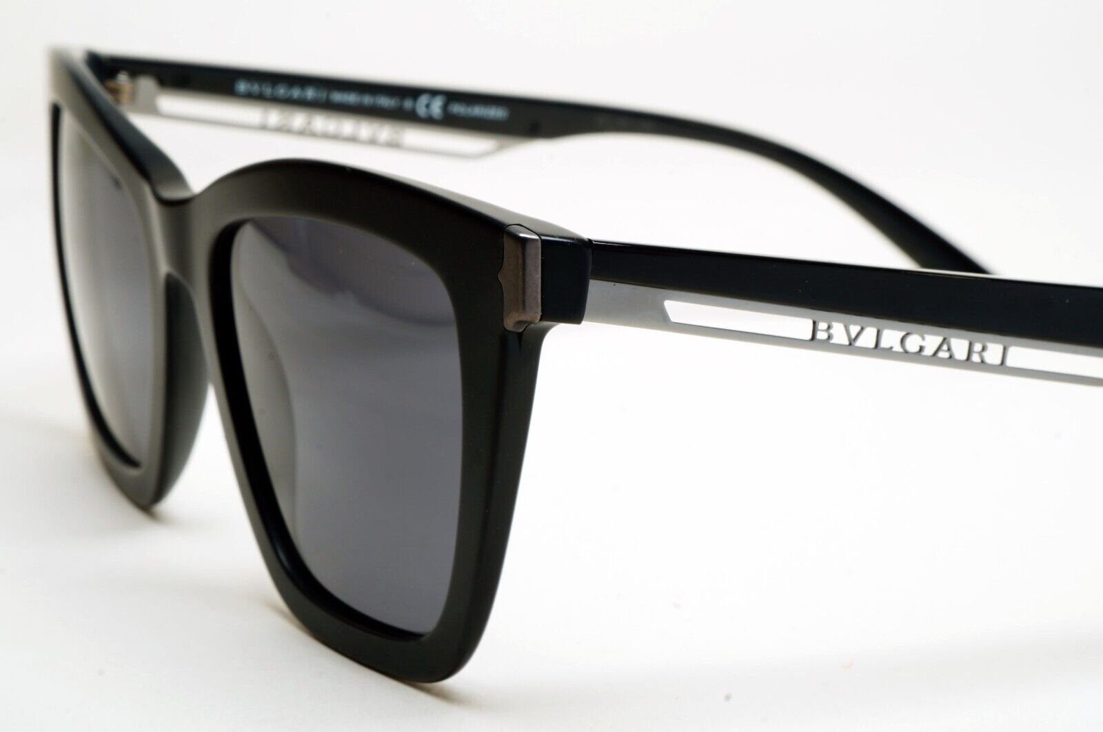 Bvlgari Sunglasses 2023 Black Square Polarized 8233 5313/81 120125