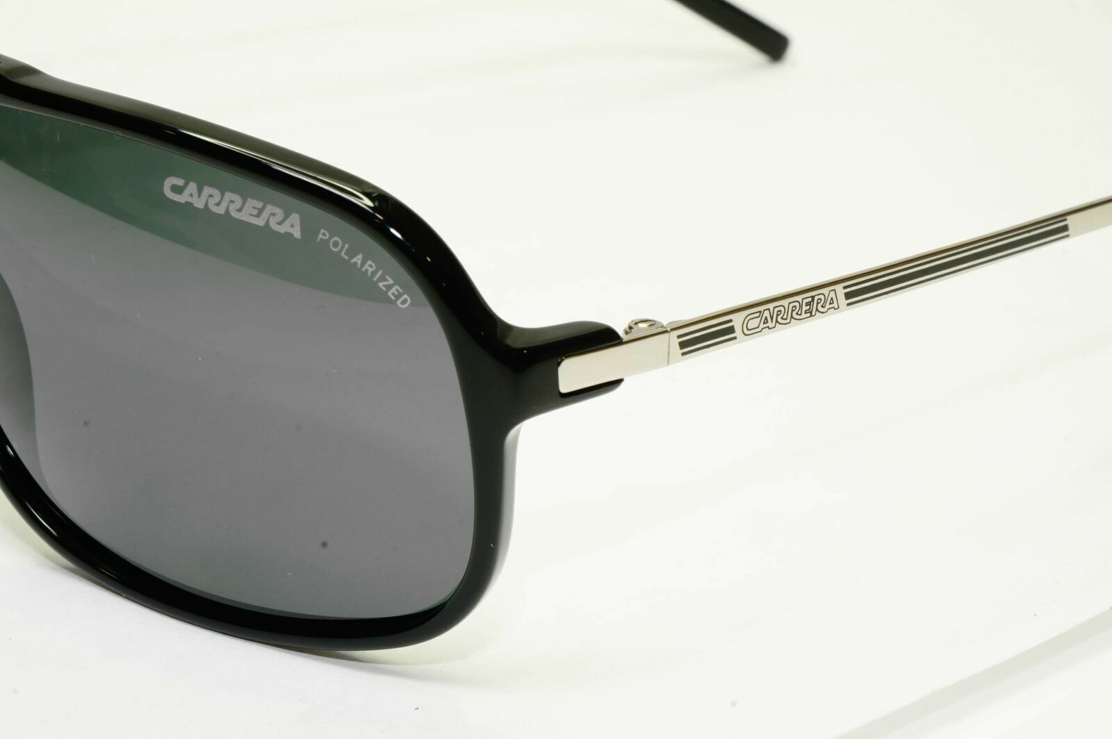 Carrera Polarized Sunglasses Black Smoke Pilot Mens Designer COOL CSARA Sport
