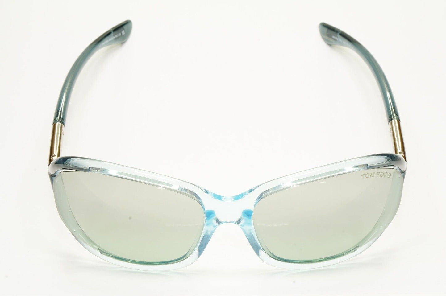 Tom Ford Jennifer Sunglasses Womens Designer Ice Blue Grey Mirror TF8 93Q FT0008
