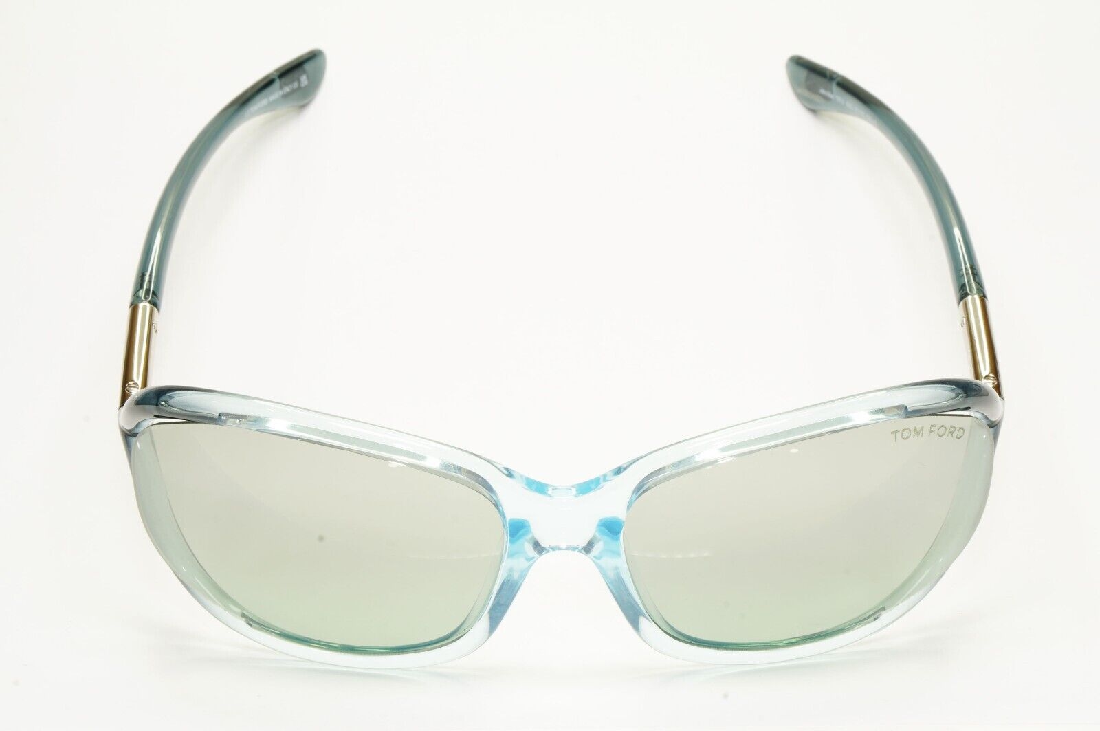 Tom Ford Jennifer Sunglasses Womens Designer Ice Blue Grey Mirror TF8 93Q FT0008