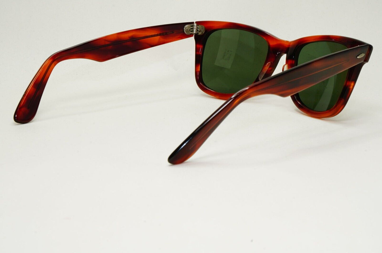 Ray-Ban Sunglasses 1992 Vintage Bausch Lomb Brown Wayfarer Tortoiseshell 021124