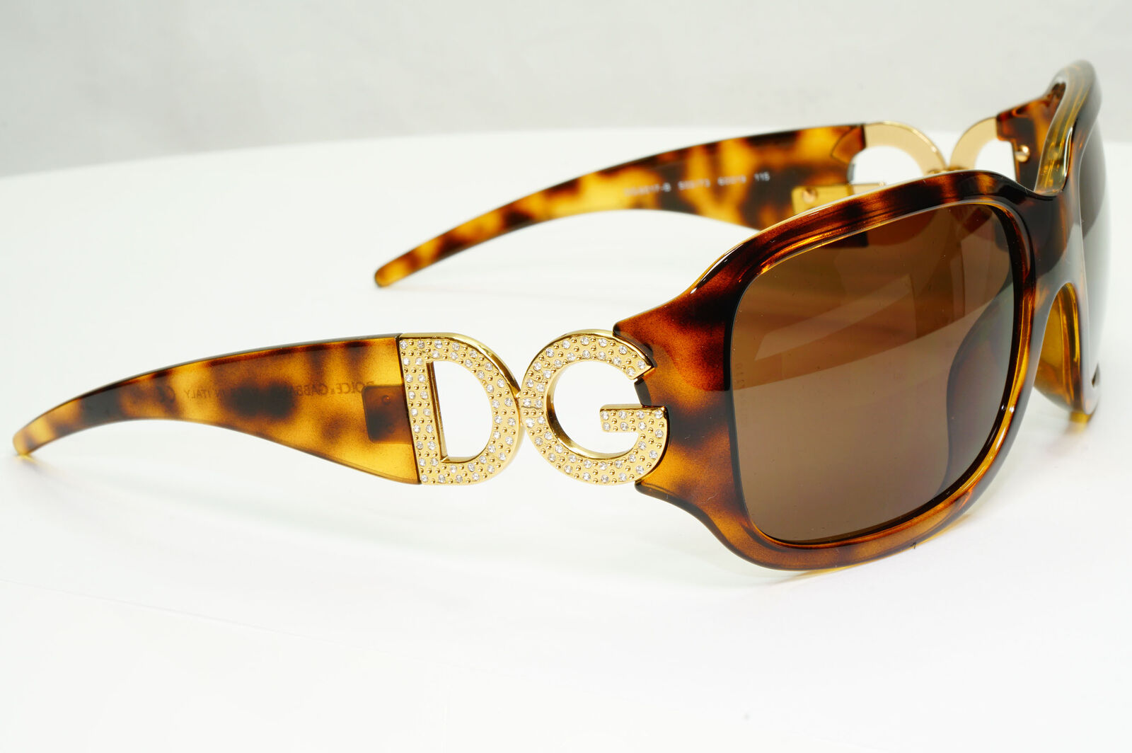 Dolce & Gabbana Gold Sunglasses Tortoiseshell Brown DG 6017-B 502/73 020822