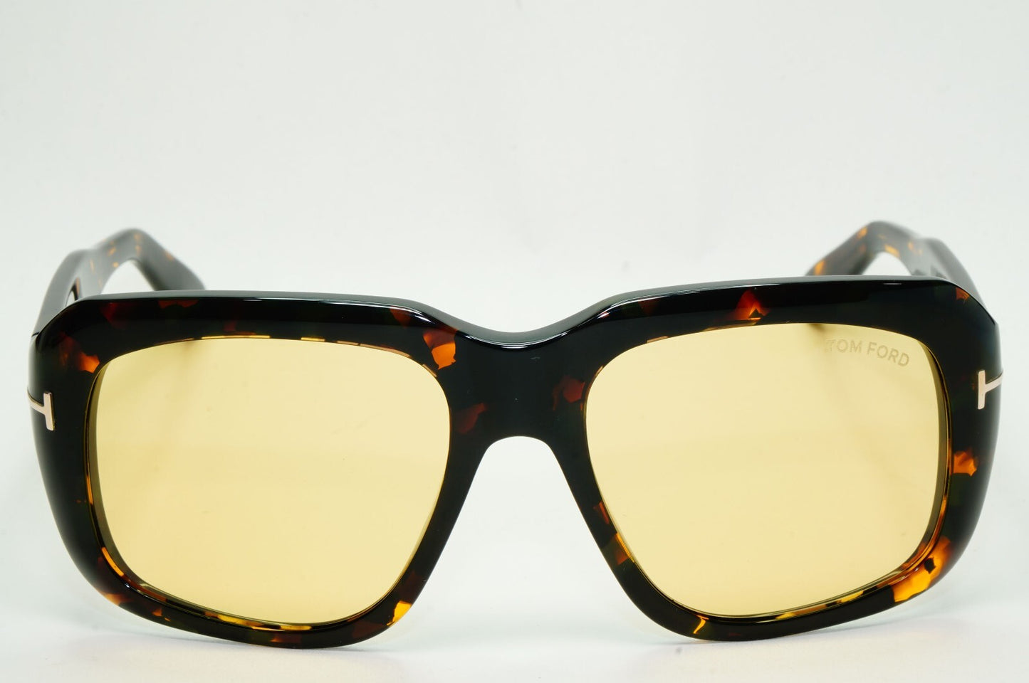 Tom Ford Sunglasses Bailey-02 Brown Tortoise Yellow Square FT0885 TF 885 55E [a]