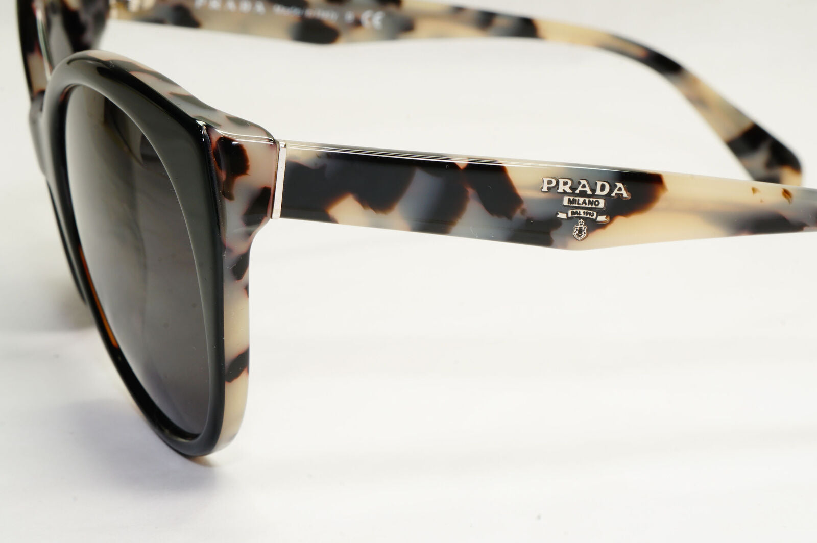 Prada Sunglasses 2012 Vintage Square Black Marble PR23OS SPR 23O ROK-0A7 070224