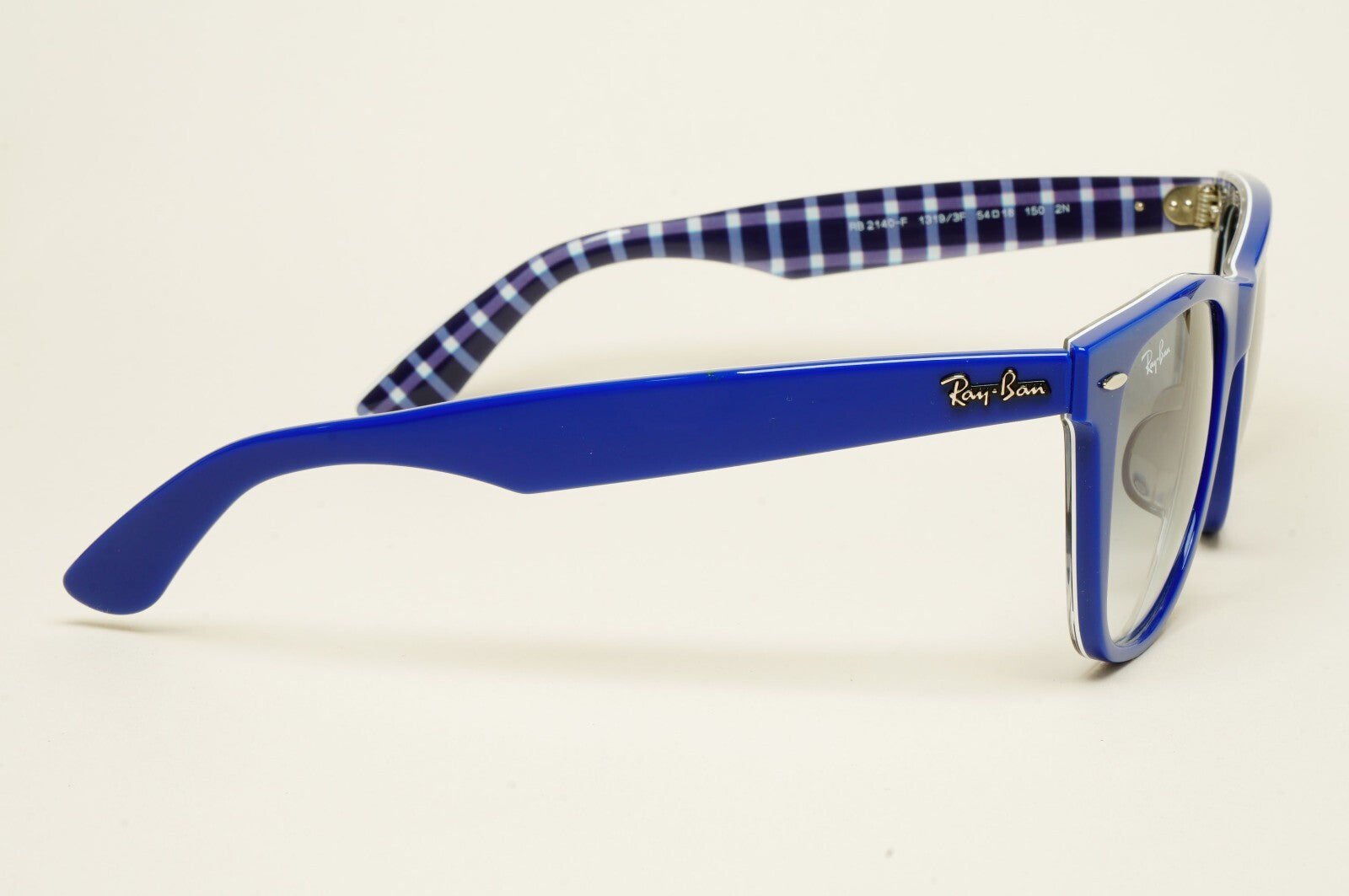 Ray-Ban Sunglasses Wayfarer Large Blue Gradient RB 2140-F 1319/3F 54mm