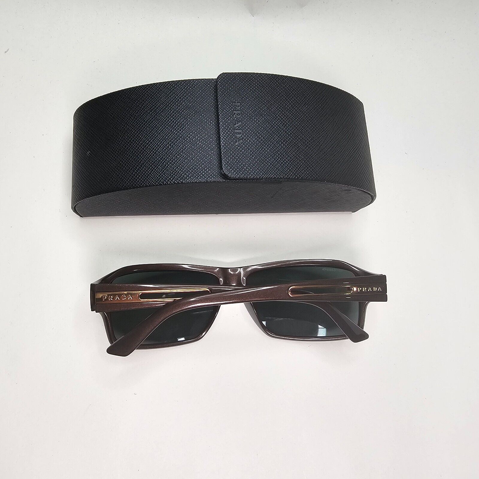 Prada Sunglasses 2007 Vintage Brown Green Gold PR09IS SPR 09I 7BG-3O1 171024