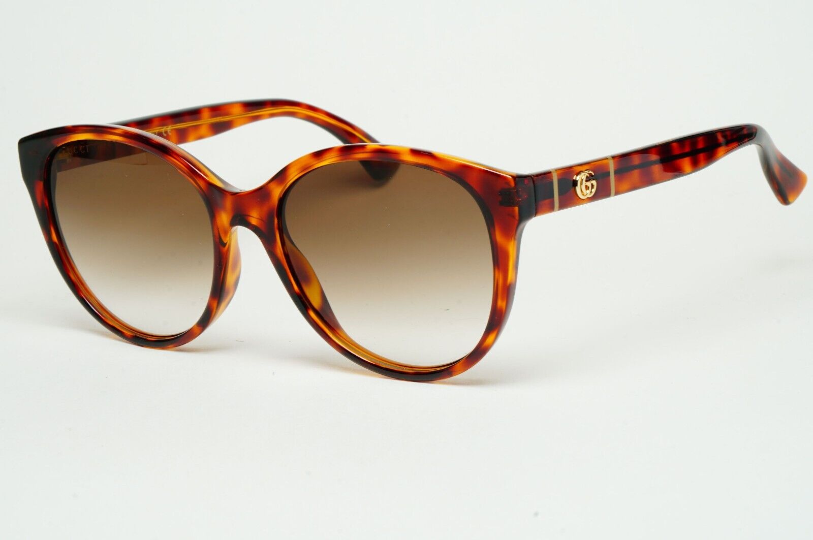 Gucci Sunglasses 2020 Brown Tortoise Pillow Gradient GG0631S 002 56mm 310125