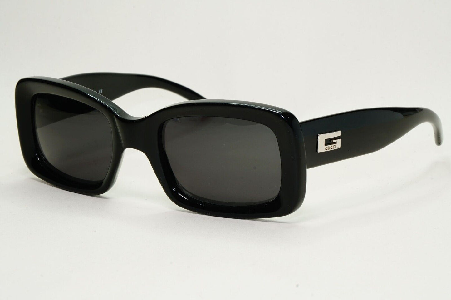 Gucci Sunglasses 1996 Vintage Black Square Retro GG 2407/N/S 807 51mm 230924