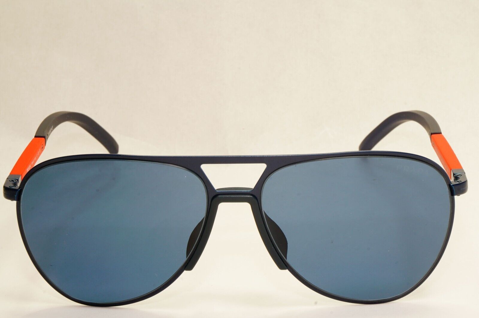 Prada Sunglasses Pilot Blue Navy Matte Metal PS51XS SPS 51X 06S-07L 59mm