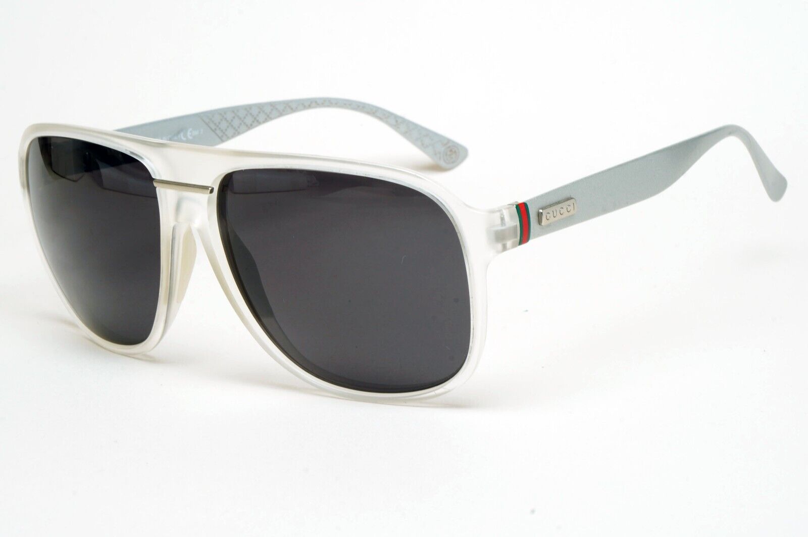Gucci Sunglasses 2013 Vintage Aluminum Grey Matte GG 1076/S JWIHI 59mm 290125