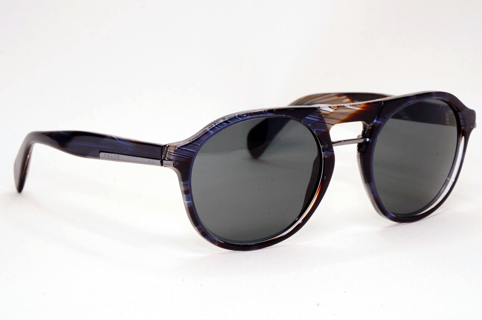 Prada Sunglasses 2012 Vintage Blue Grey Pilot PR09PS SPR 09P EAR-1A1 260724