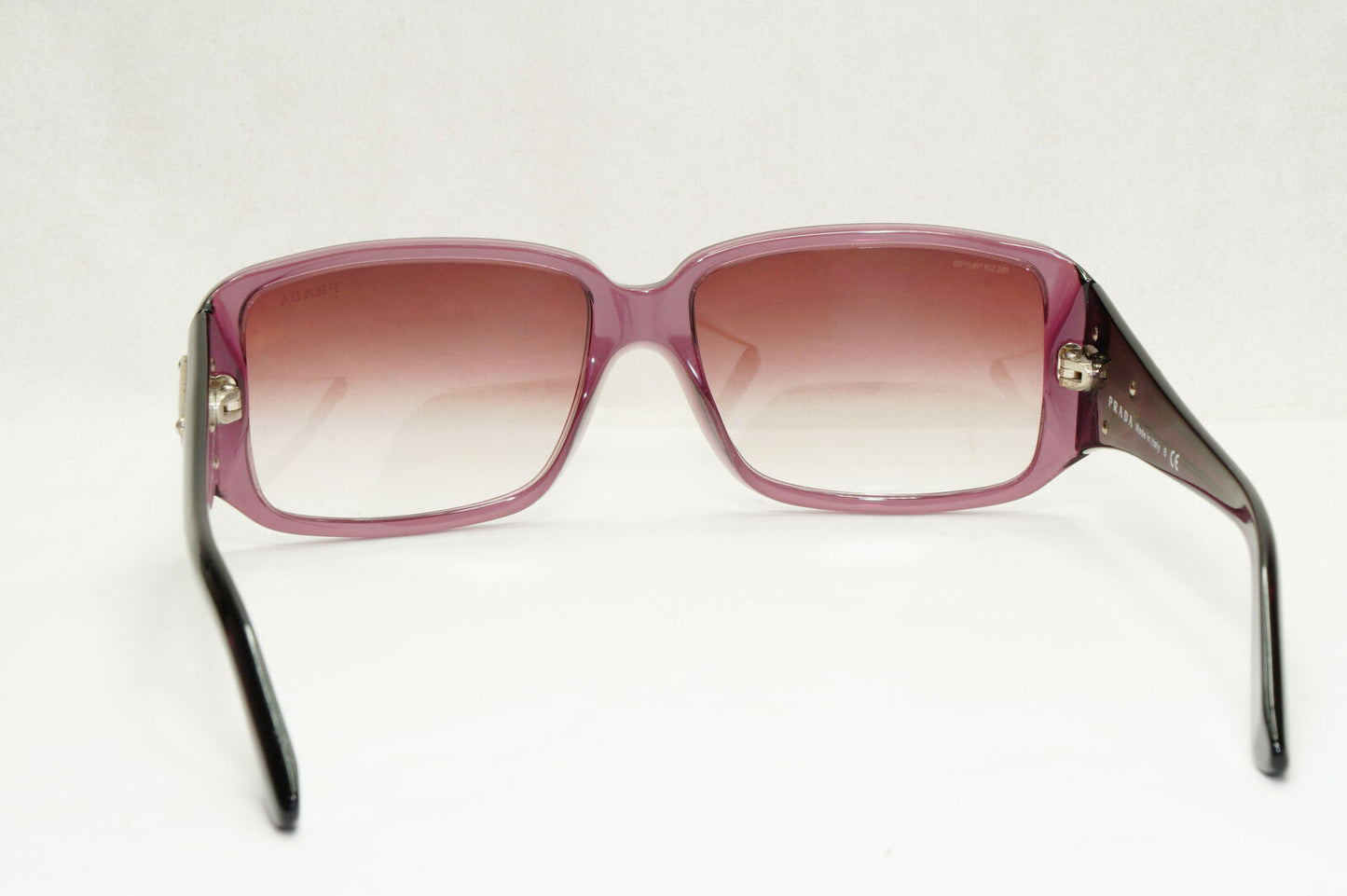 Prada Sunglasses 2010 Vintage Triangle Logo Purple PR16LS SPR 16L 7WR-4V1 141223
