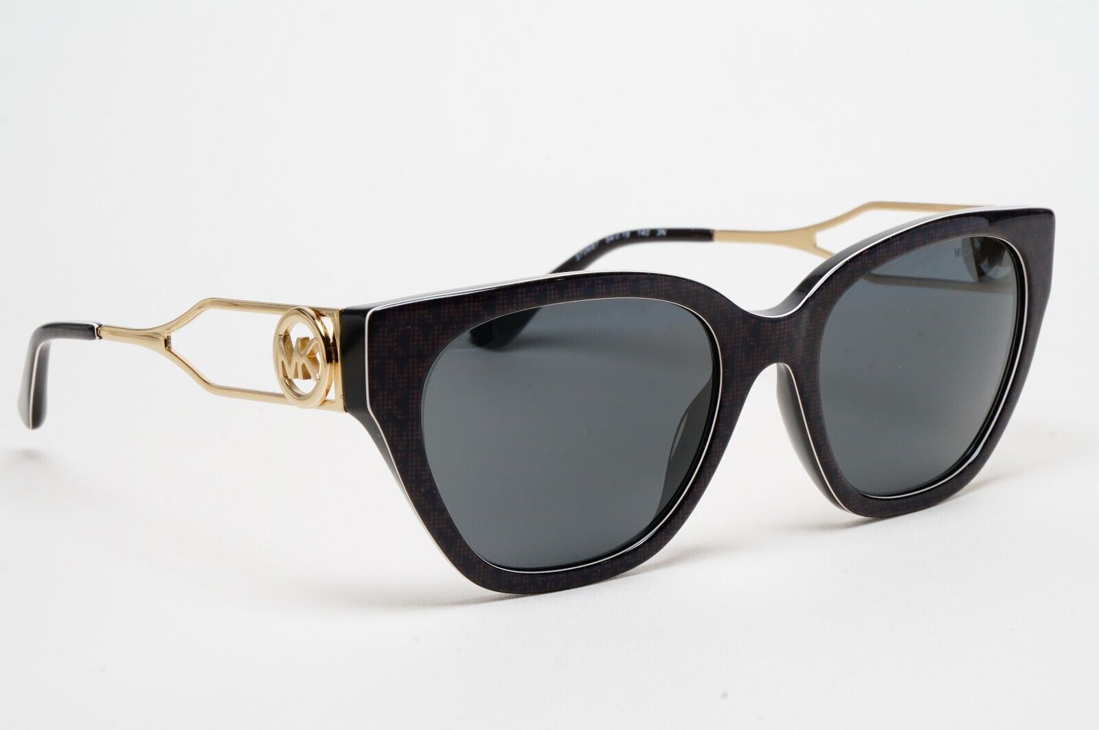 Michael Kors Sunglasses Black Gold Grey MK 2154 Lake Como 3706/87 54mm
