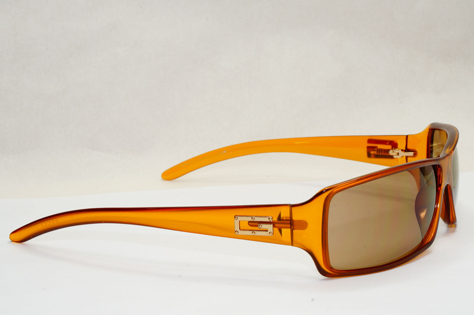 Gucci Sunglasses 1999 Vintage Brown Dark Orange Honey GG 2515/S PP8 180224