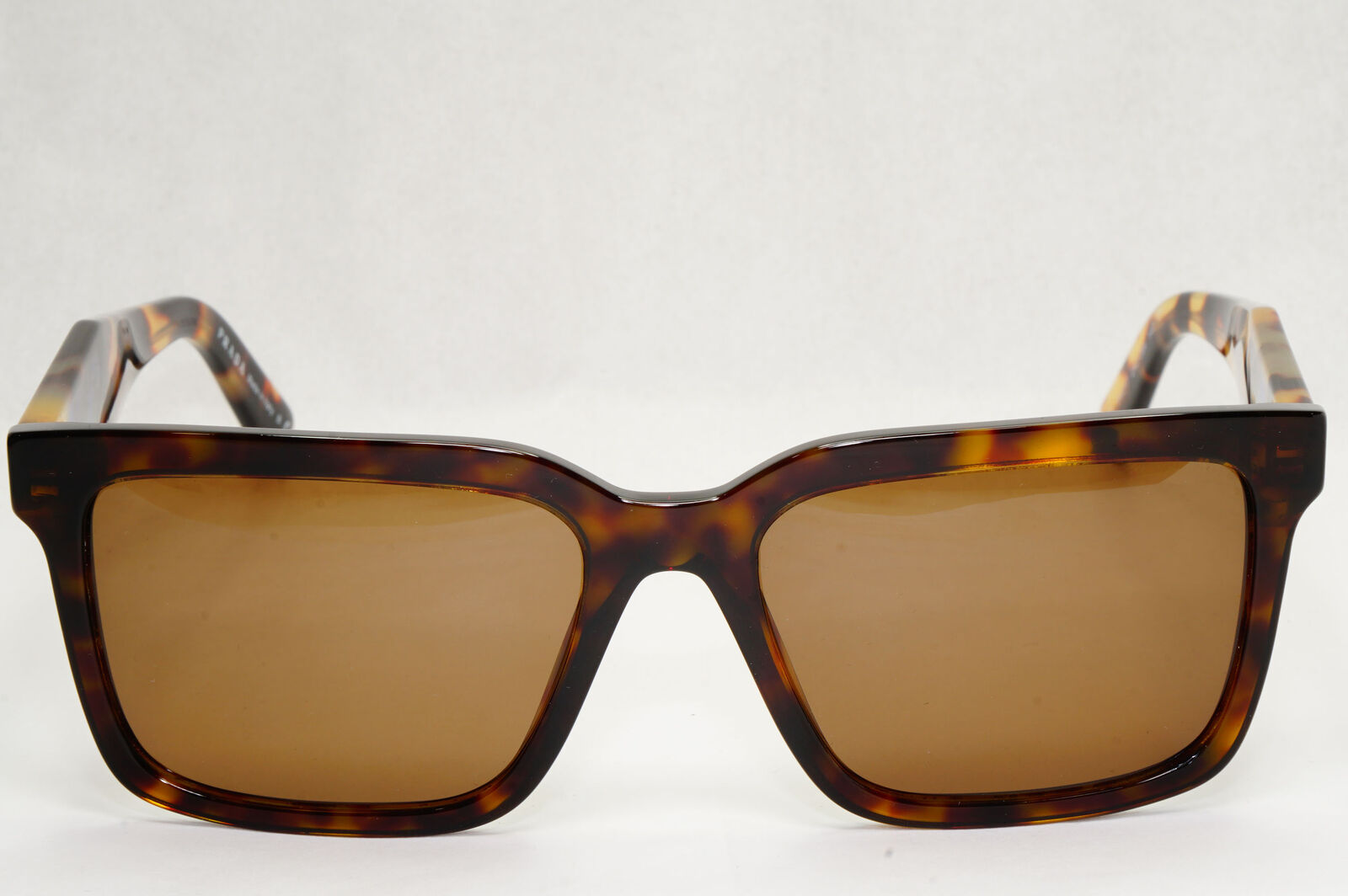 Prada Sunglasses Symbole Triangle Square Brown Tortois PR27YS SPR 27Y 2AU-08N