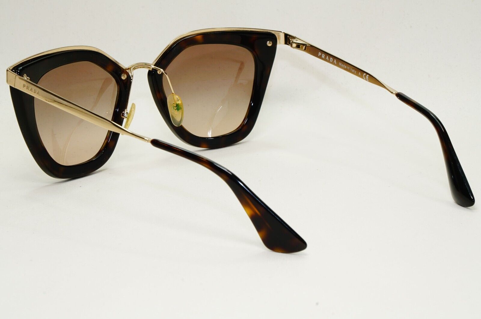 Prada Sunglasses Cinema Gold Brown Tortoise Square PR53SS SPR 53S 2AU-3D0 171024