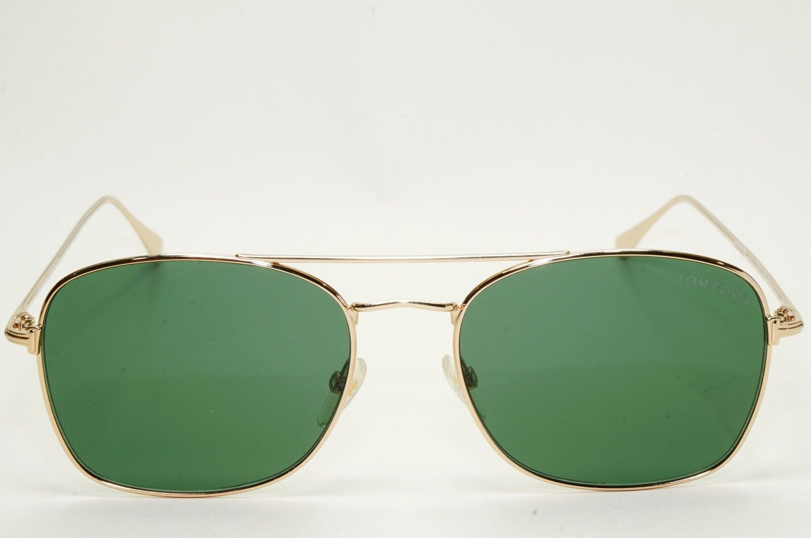 Tom Ford Sunglasses Luca-02 Gold Green Pilot FT0650 TF 650 28N 55mm