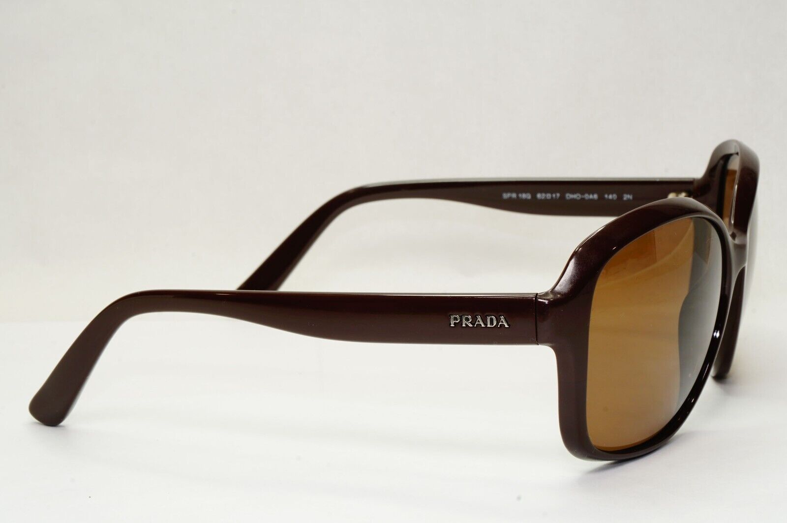 Prada Sunglasses 2014 Dark Brown Square Large PR18QS SPR 18Q DHO-0A6 111223