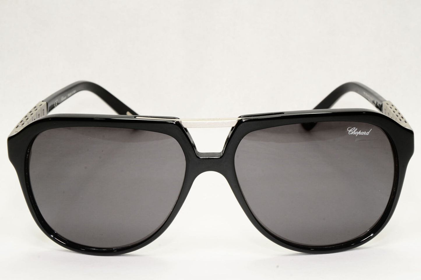Chopard Sunglasses Black Polarized Year 2017 Pilot Grey SCH 179 700P 131223