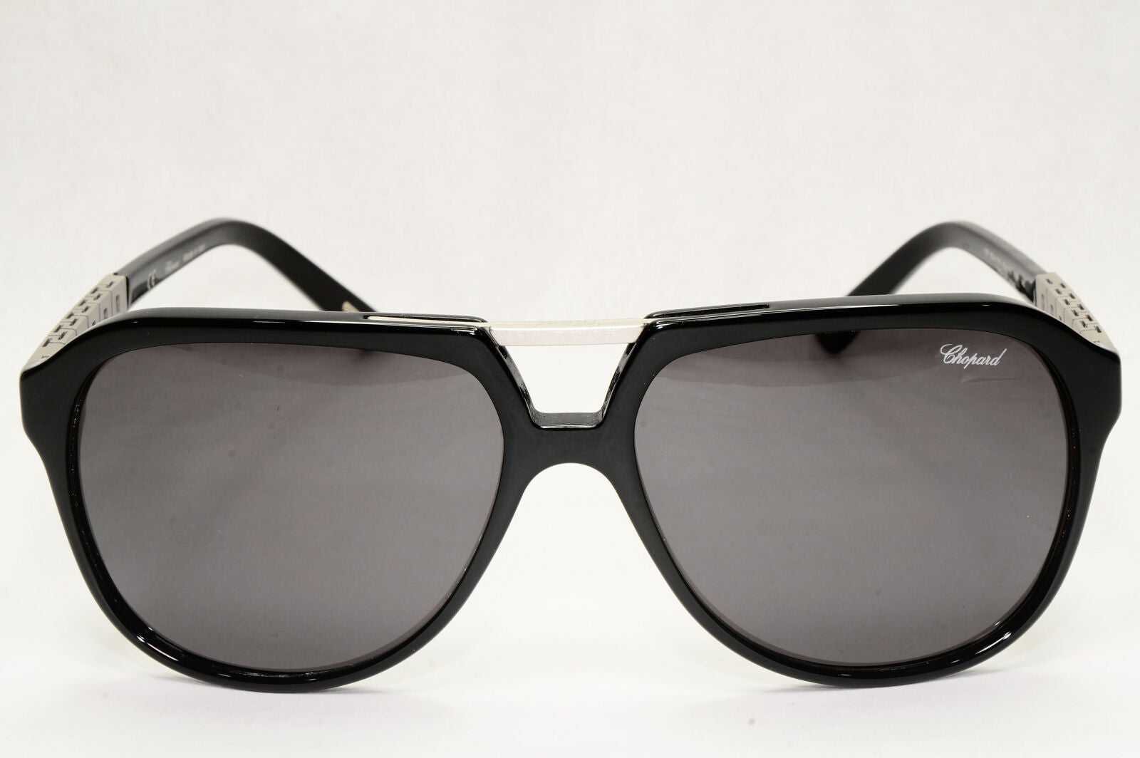 Chopard Sunglasses Black Polarized Year 2017 Pilot Grey SCH 179 700P 131223