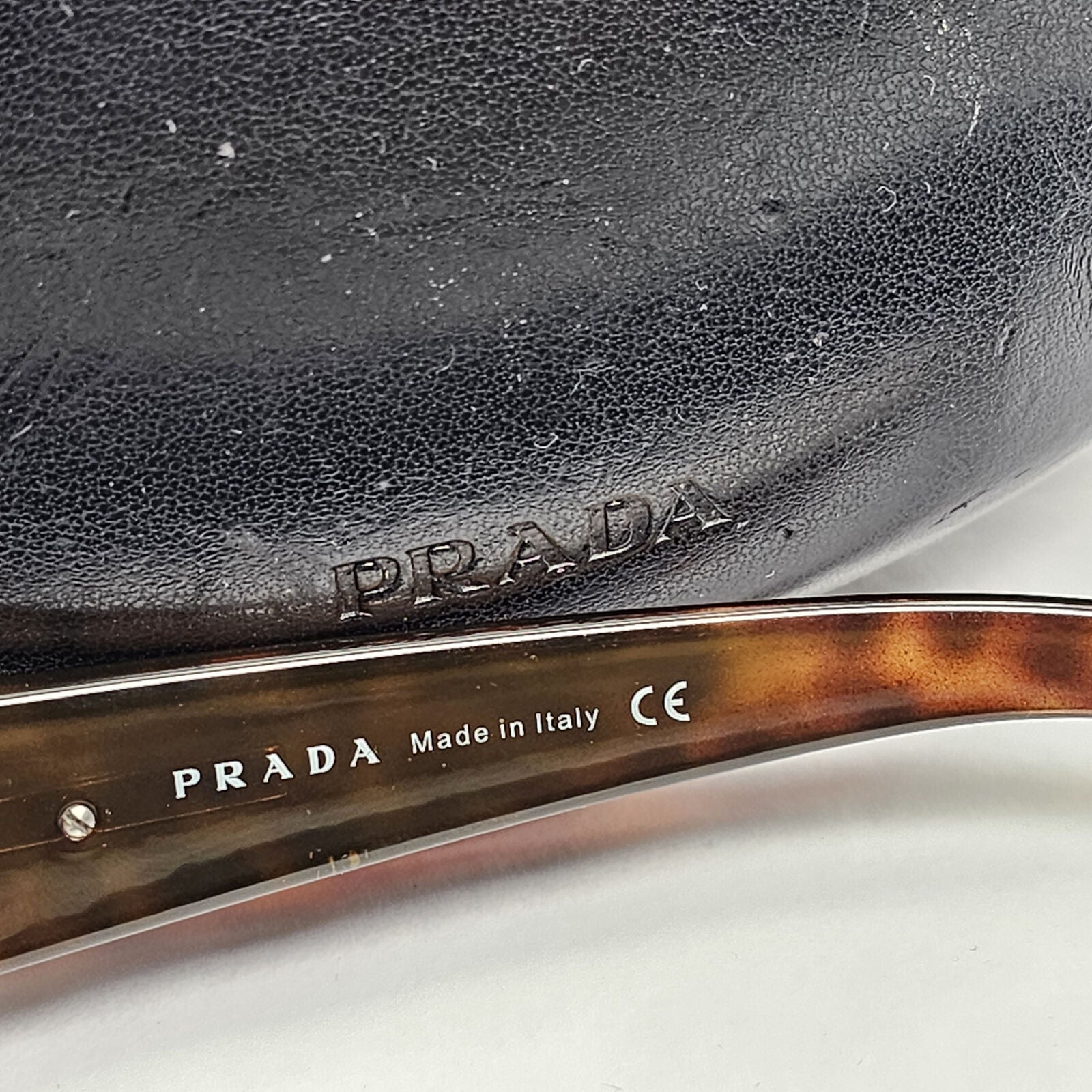 Prada Sunglasses 2006 Vintage Brown Pilot Tortoise PR52GS SPR 52G 5AV-6S1 270124