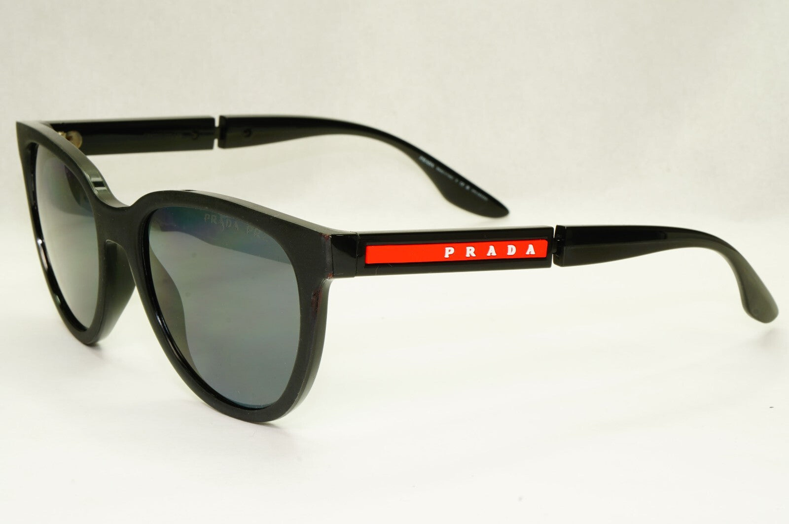 Prada Sunglasses Polarized Black Sunglasses Square PS05XS SPS 05X DG0-02G 54mm A
