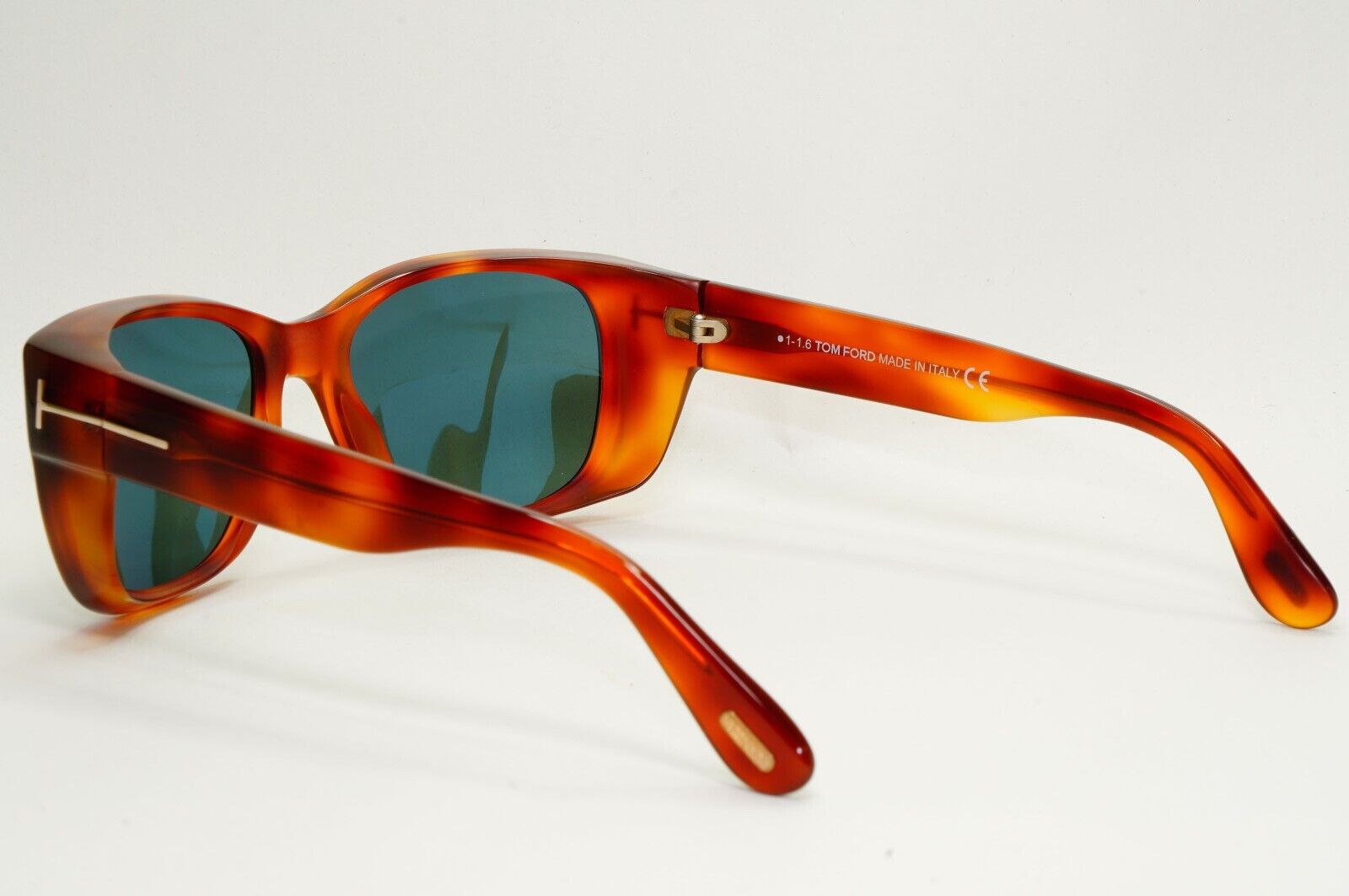 Tom Ford Sunglasses Carson Brown Tortoise Havana Green Square TF 441 53N FT0441