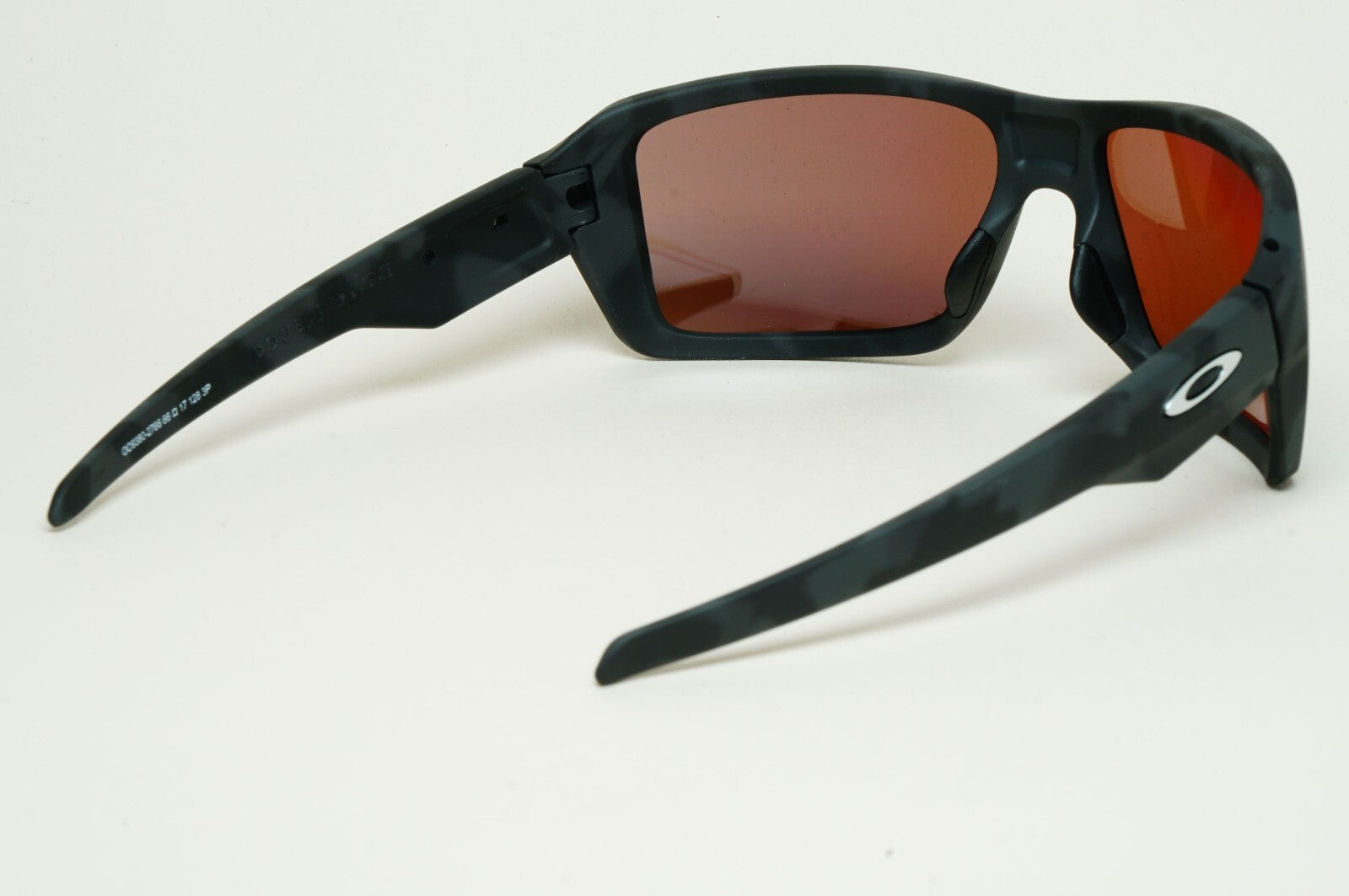 Oakley Sunglasses Polarised Double Edge Black Camo Blue Deep Water OO9380 27