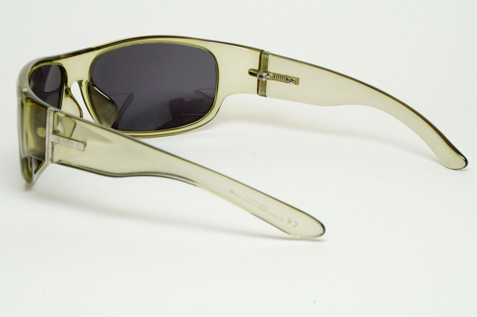 Gucci Sunglasses 1999 Vintage Green Black Wrap GG 1568/S CBSBN 120125