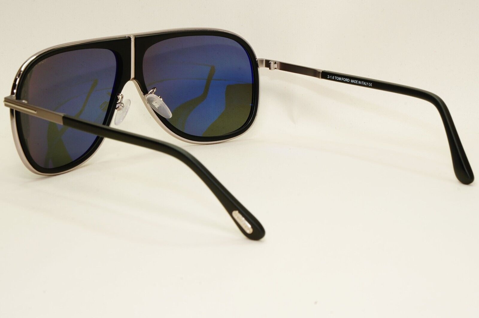 Tom Ford Sunglasses Chris Black Green Gunmetal Square FT0462F TF462-F 02N 62mm