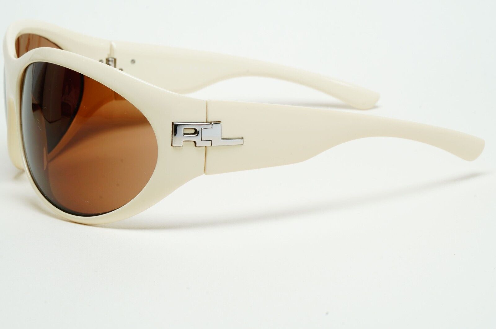 Ralph Lauren Sunglasses 2006 Vintage White Beige Brown RL 906/S BGA 211124