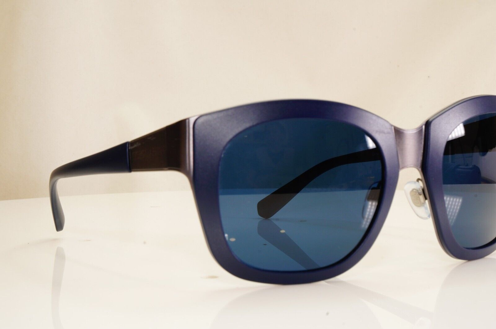 Giorgio Armani Sunglasses Blue Dark Navy Square Womens AR 6010 3030/8G 26998