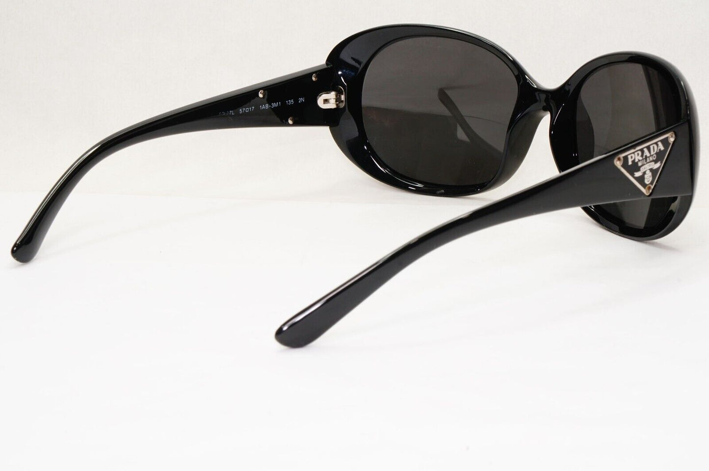 Prada Sunglasses 2010 Triangle Logo Black PR27LS SPR 27L 1AB-3M1 111223