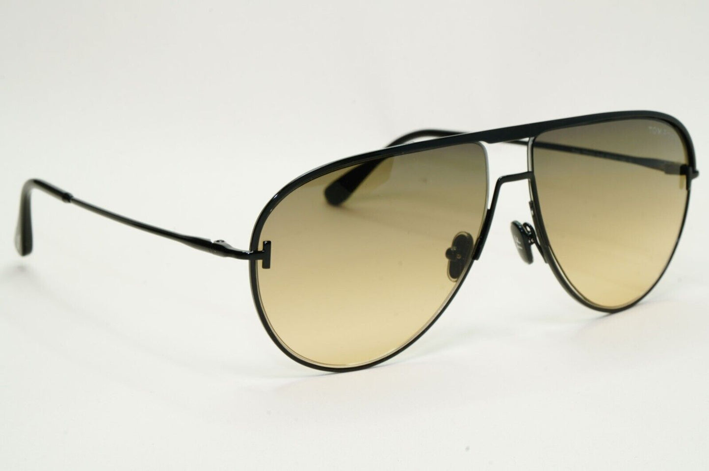 Tom Ford Sunglasses Theo Black Brown Gradient Pilot FT0924 TF 924 01B 60mm