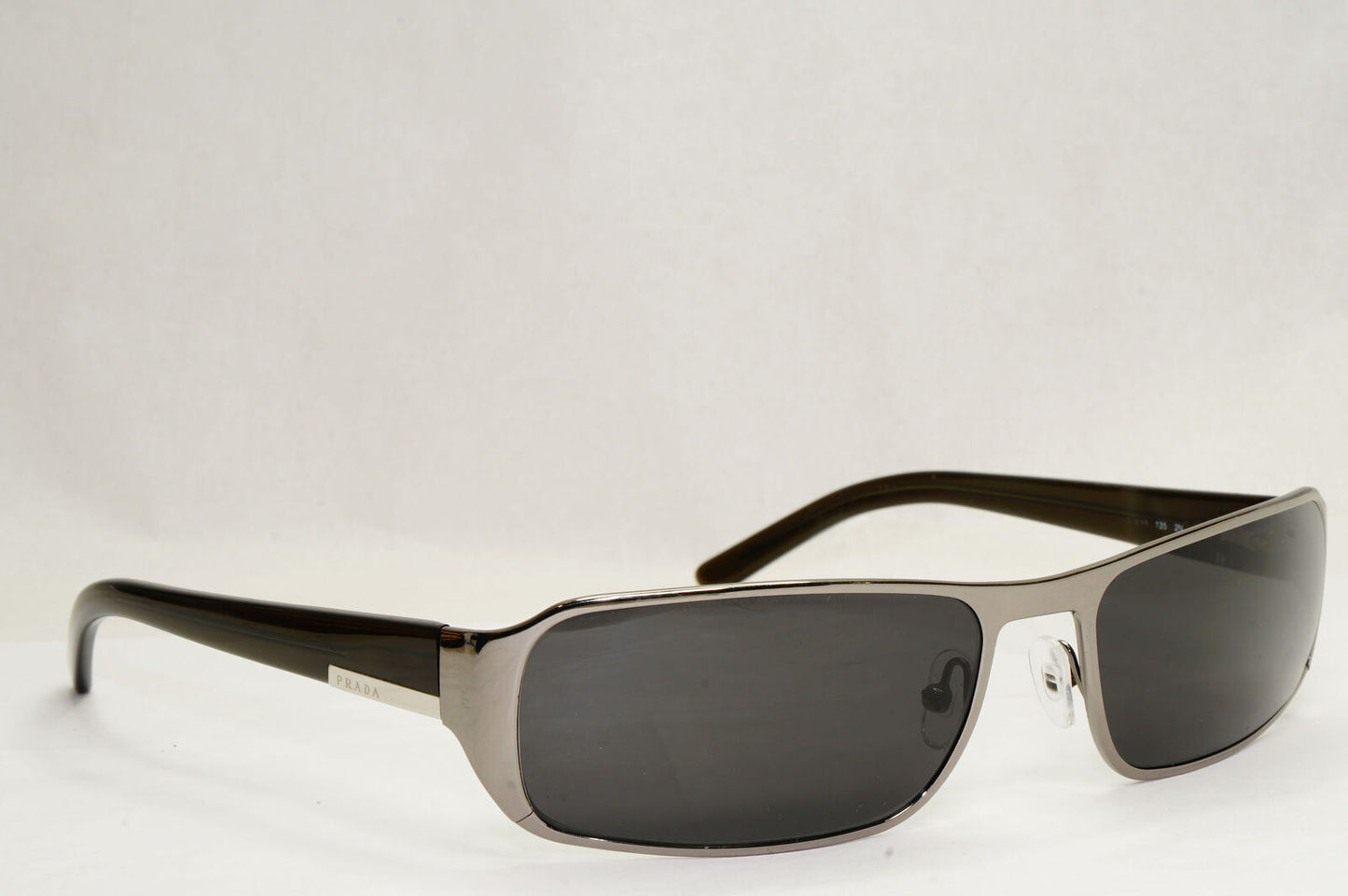Prada Sunglasses 2006 Vintage Gunmetal Brown Olive PR52FS SPR 52F 5AV-4M1 060324