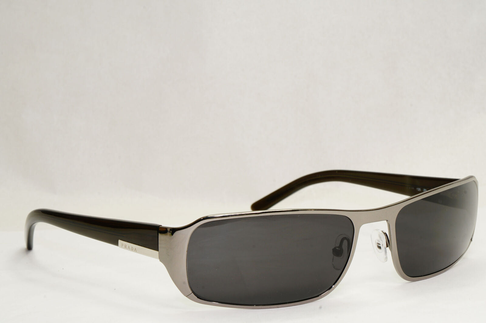 Prada Sunglasses 2006 Vintage Gunmetal Brown Olive PR52FS SPR 52F 5AV-4M1 060324