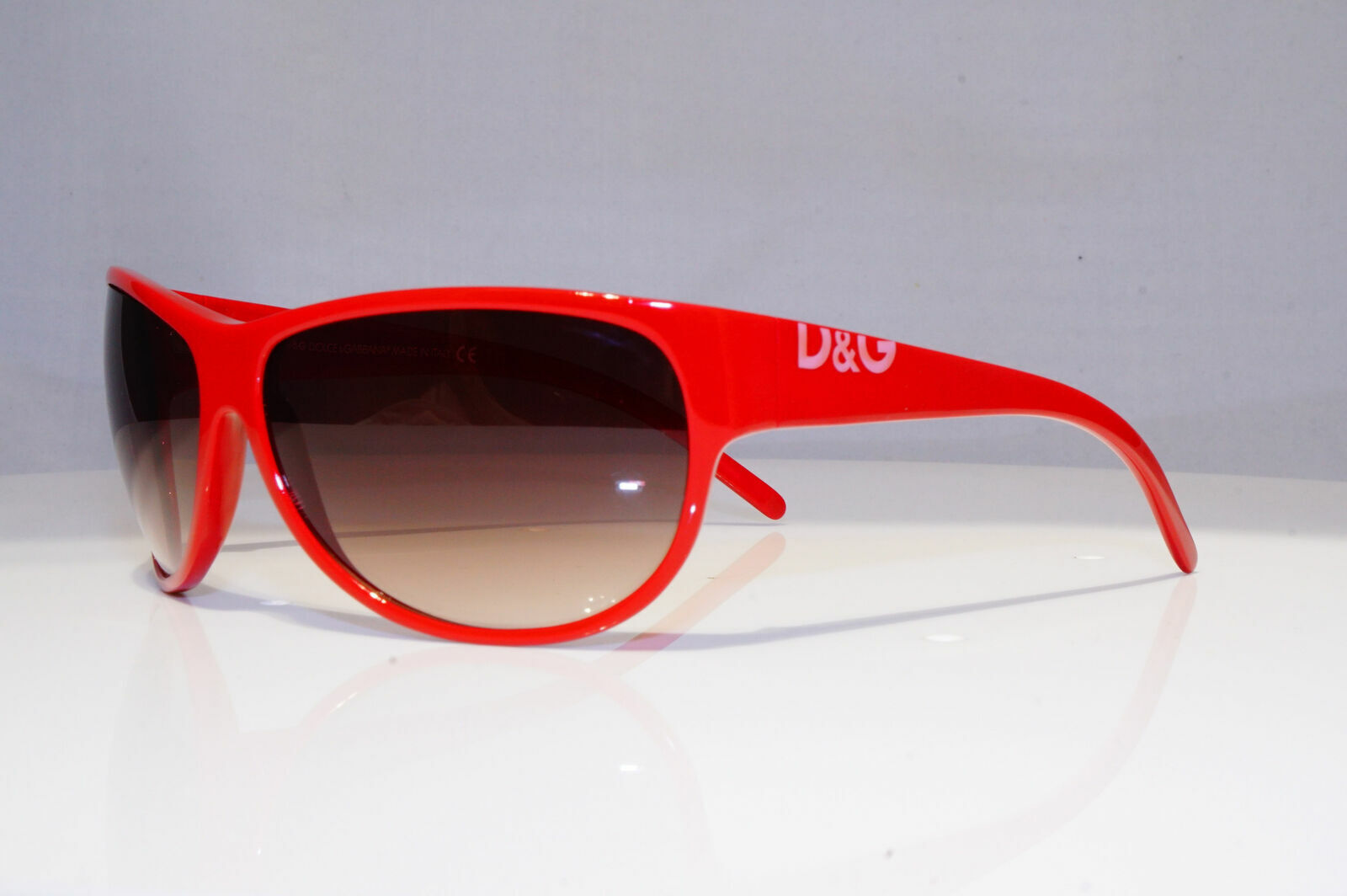 Dolce & Gabbana Vintage Sunglasses Mens Womens Red Square D&G 2213 482 290122