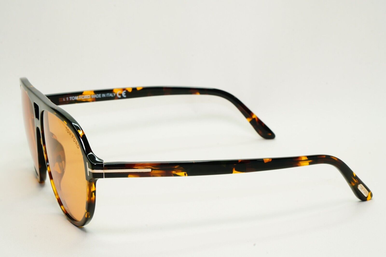 Tom Ford Sunglasses Jeffrey Brown Havana Pilot Large FT0932 TF 932 55E 59mm