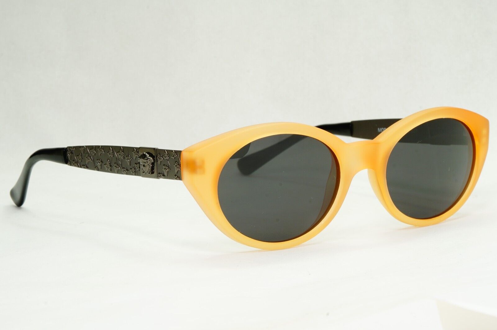 Gianni Versace Sunglasses 1996 Vintage Amber Black Gunmetal MOD 290/M COL 631