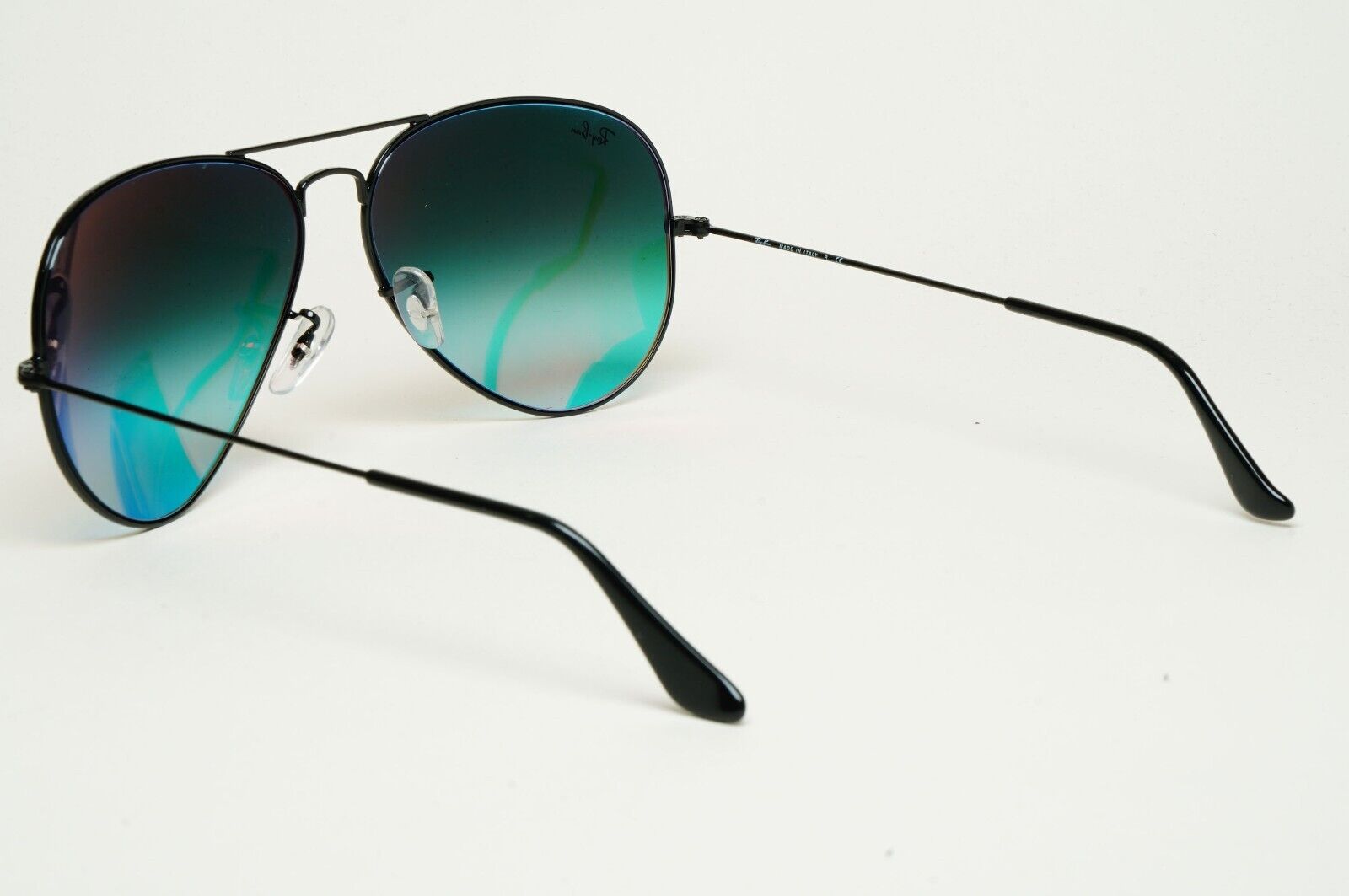 Ray-Ban Sunglasses Aviator Black Orange Mirror Pilot RB 3025 002/4W 62mm