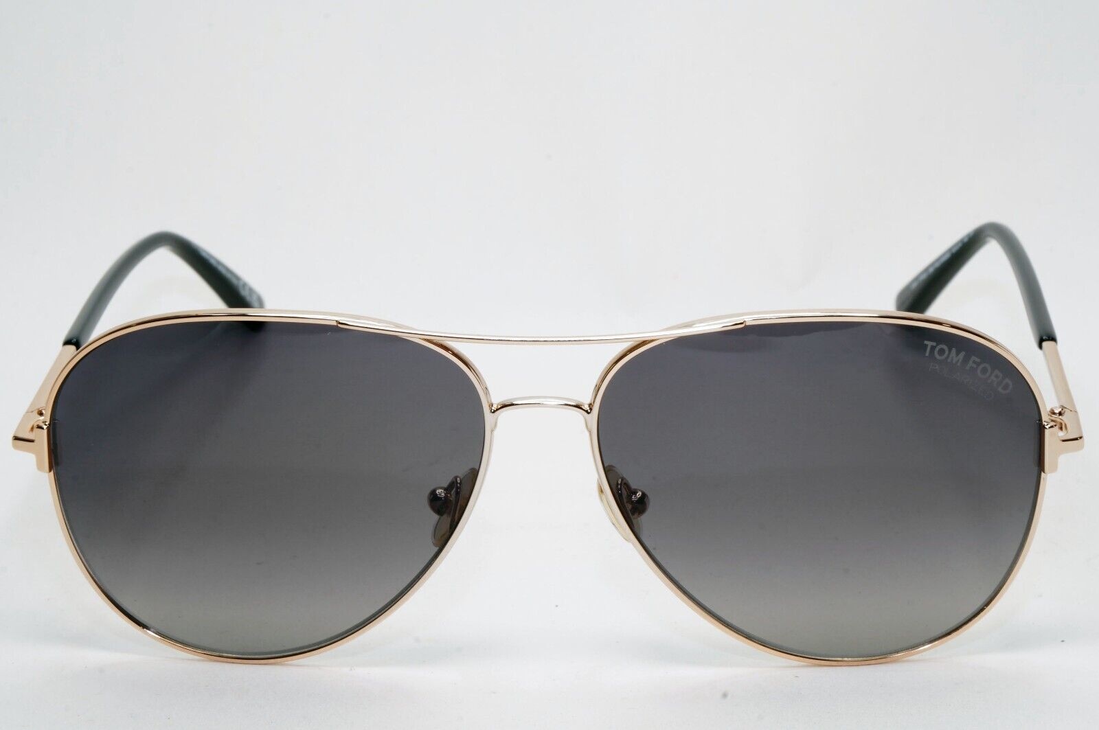 Tom Ford Sunglasses Clark Polarized Gold Pilot Grey FT0823 TF 823 28D 61mm