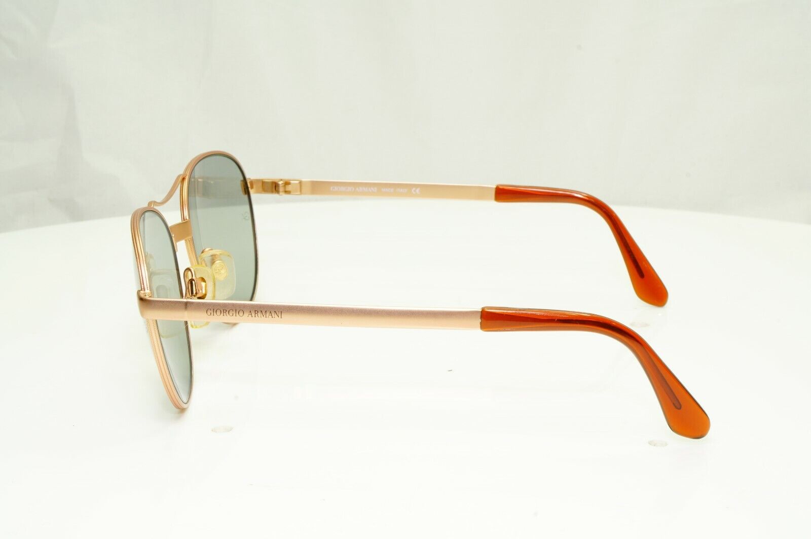 Authentic Giorgio Armani 1997 Vintage Sunglasses Gold Metal Men Women 644 925/41