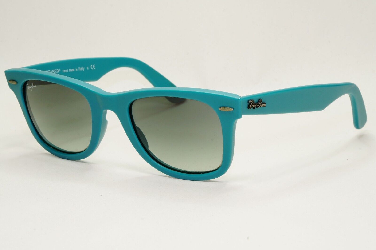 Ray-Ban Sunglasses 2012 Wayfarer Matte Turquiose Grey RB 2140 884/71 50mm 151024