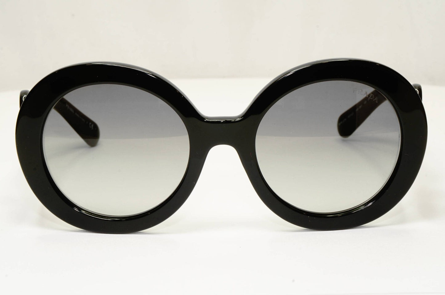 Prada Sunglasses Swirl Baroque 2016 Round Black PR27NS SPR 27N 1AB-3M1 55mm