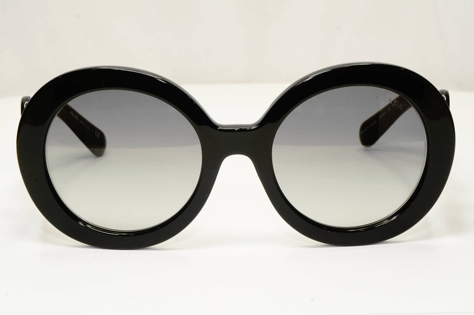 Prada Sunglasses Swirl Baroque 2016 Round Black PR27NS SPR 27N 1AB-3M1 55mm